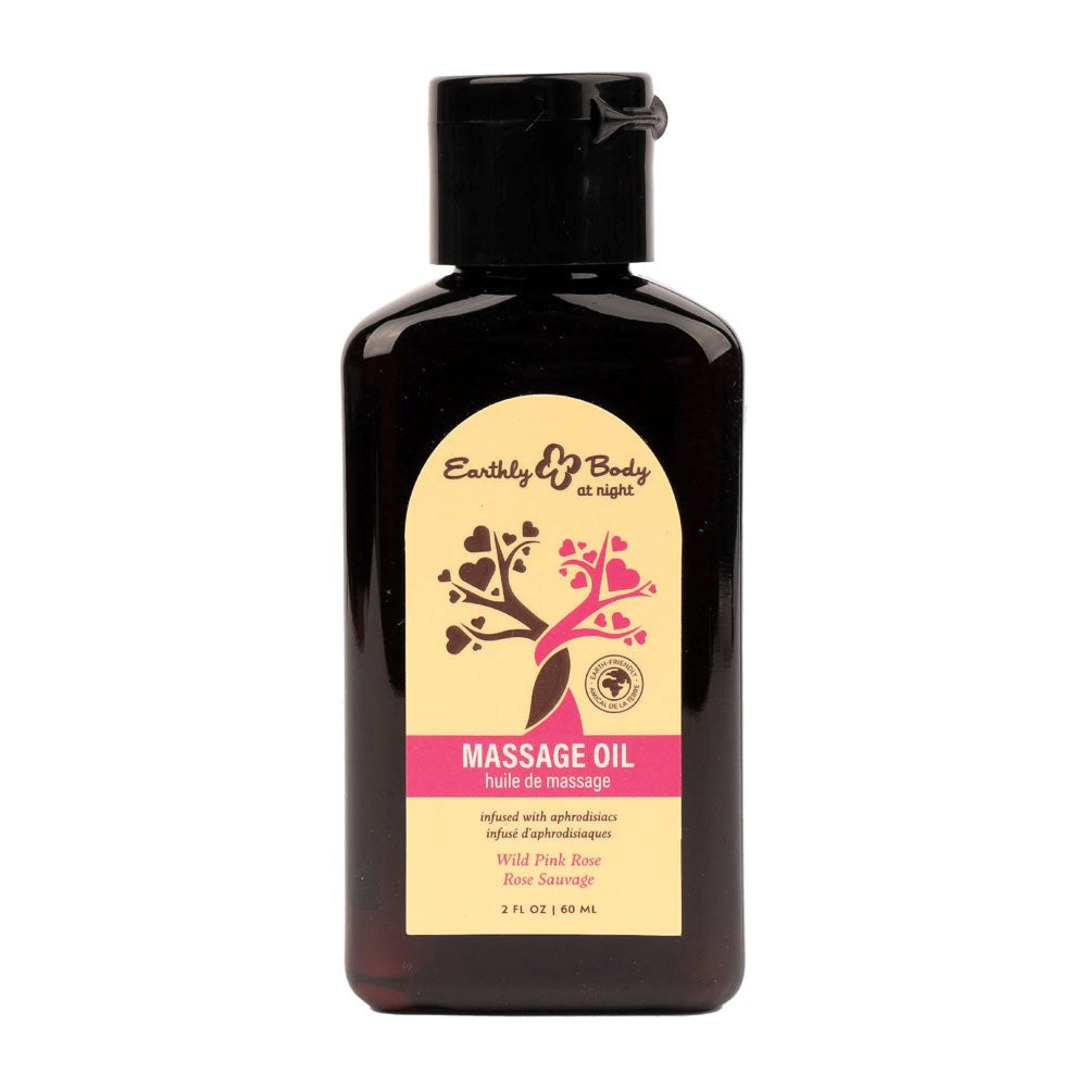 Hemp Seed Scented Adult Massage Oil By Earthly Body - Massage Oils and Lubricants