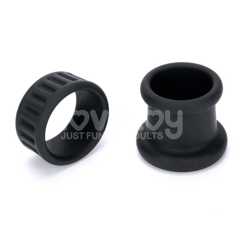 Lovetoy Pinnacle Pro Twin Grip Enhancer Cock & Balls Ring - - Ball and Cock Toys