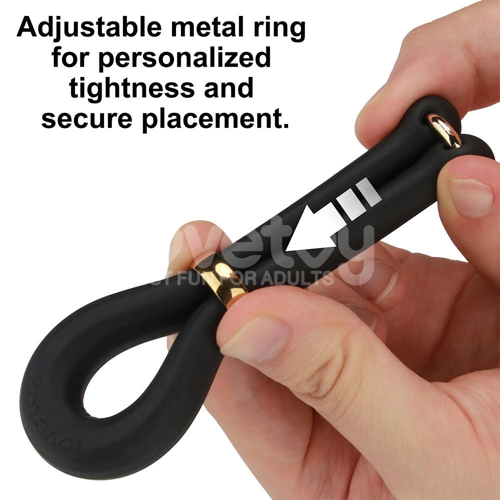 Lovetoy Pinnacle Pro Anyfit Stretcher Adjustable Cock Ring - Ball and Cock Toys