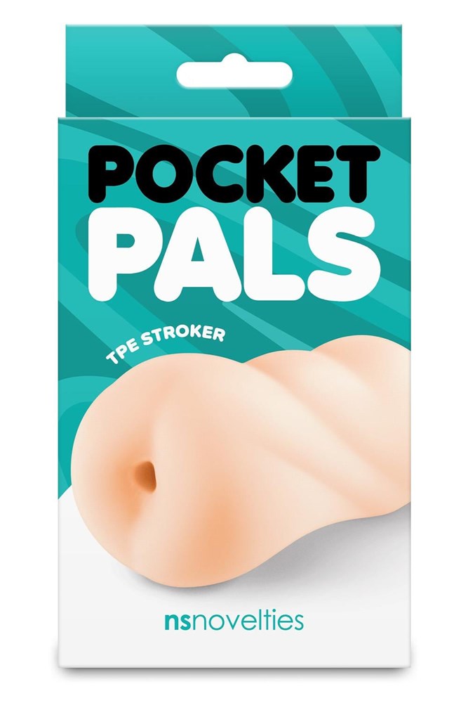 NS Novelties Pocket Pals Realistic Anal Stroker - - Masturbators and Strokers