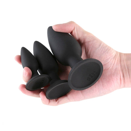 NS Novelties Renegade Triple Strike 3 Sizes Butt Plugs Set - Butt Plugs