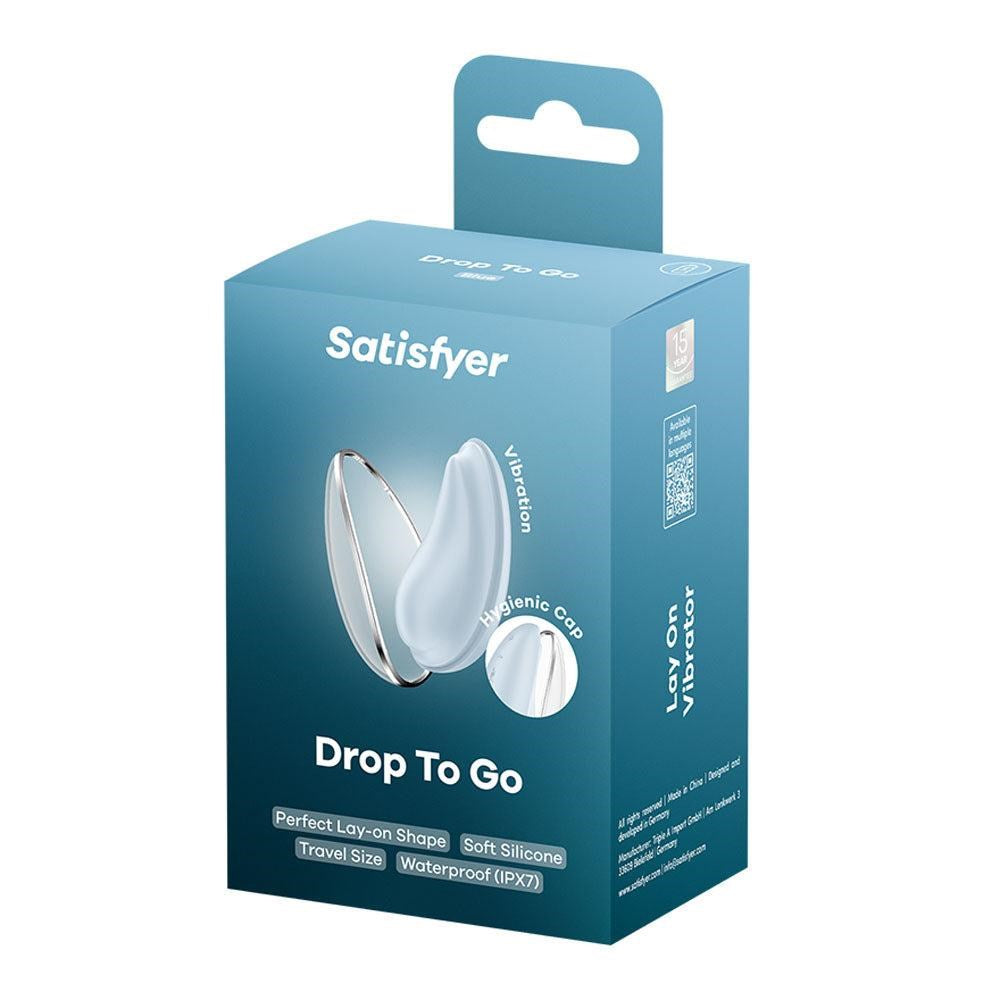 Satisfyer Drop To Go USB Rechargeable Clitoral Stimulator - Clit Ticklers and Pulsators