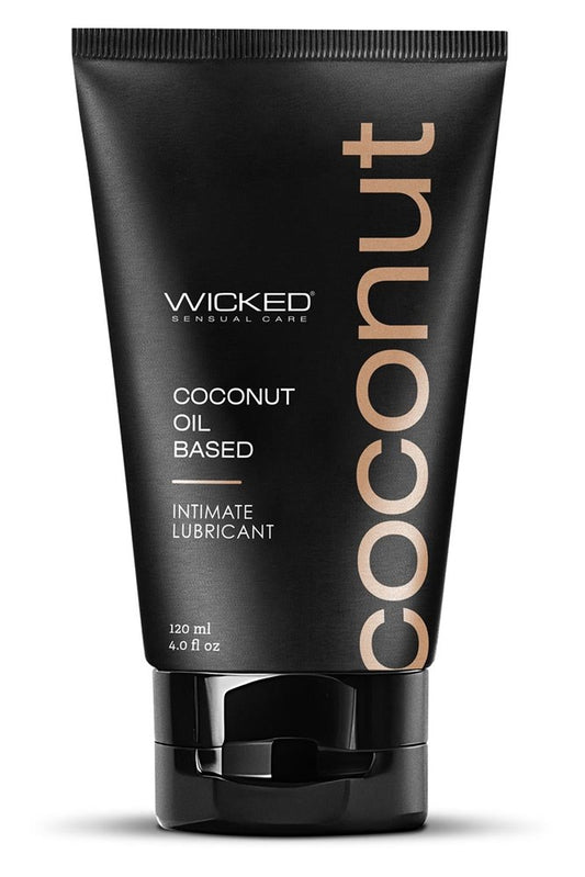 Wicked COCONUT Oil Based Adult Lubricant 120 ml Tube - Massage Oils and Lubricants