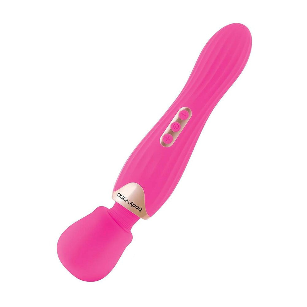 Xgen Bodywand RUMBLE Rechargeable Personal Massager Hot Pink - - Body Wands