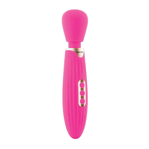Xgen Bodywand RUMBLE Rechargeable Personal Massager Hot Pink - Body Wands