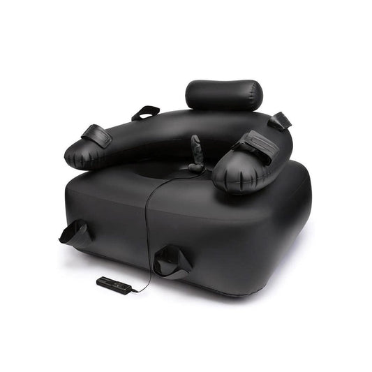 Xgen Whipsmart Inflatable Bondage Chair Vibrating Dong - Sex Furniture