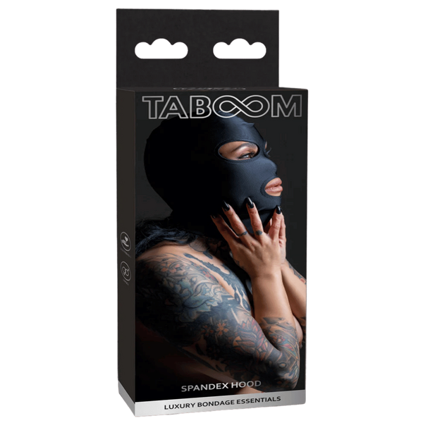 Scala TABOOM Comfortable Stretchy Spandex Hood - - Bondage Hoods