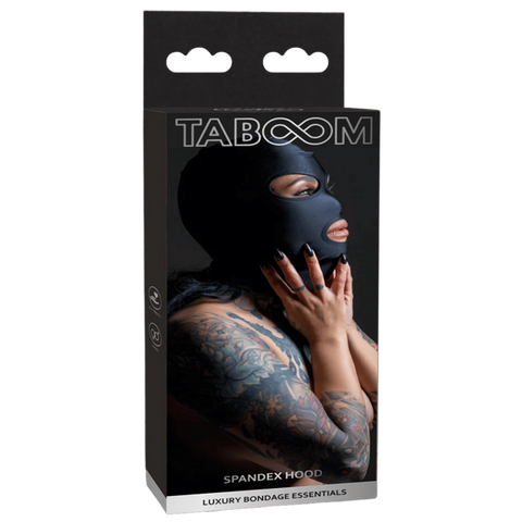 Scala TABOOM Comfortable Stretchy Spandex Hood - Bondage Hoods