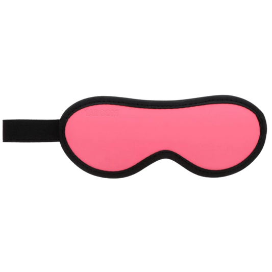 Scala Glow In The Dark Leather Blindfold - Masks And Blindfolds