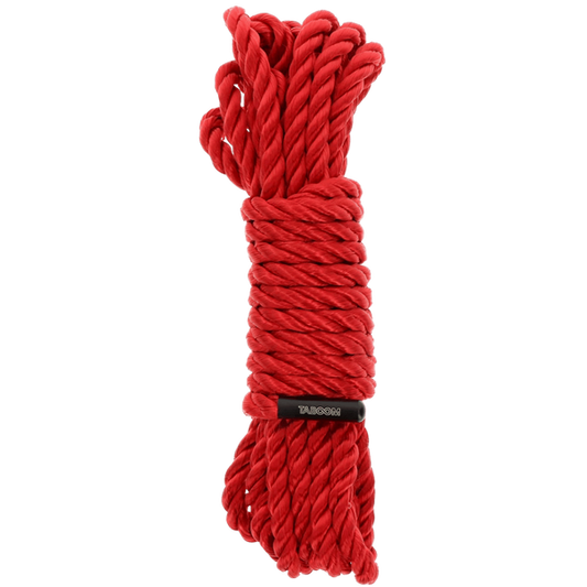 Scala BDSM Play High Quality Taboom Bondage Rope Red - Cuffs And Restraints