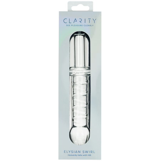 Creative Conceptions Elysian Swirl Handblown Glass Dildo - Glass Sex Toys