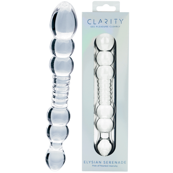 Creative Cocneptions 7.5 Inch Elysian Serenade Glass Dildo - - Glass Sex Toys