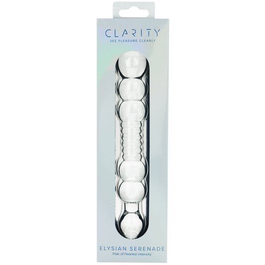 Creative Cocneptions 7.5 Inch Elysian Serenade Glass Dildo - Glass Sex Toys