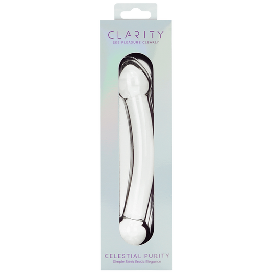 Creative Conceptions Celestial Purity Glass Dong - Glass Sex Toys