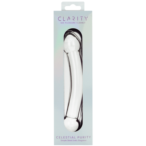 Creative Conceptions Celestial Purity Glass Dong - Glass Sex Toys