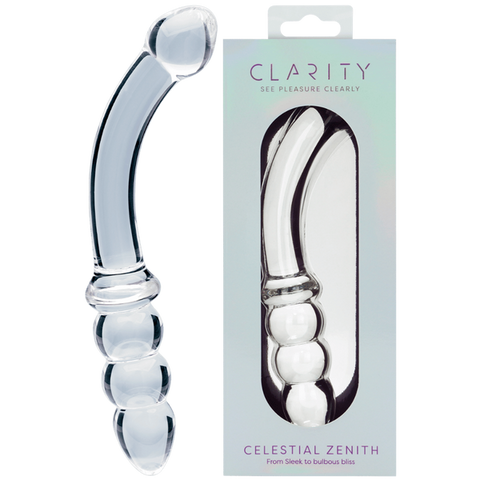 Creative Conceptions Dual Ender Celestial Zenith Glass Dildo - Glass Sex Toys