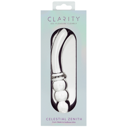 Creative Conceptions Dual Ender Celestial Zenith Glass Dildo - Glass Sex Toys