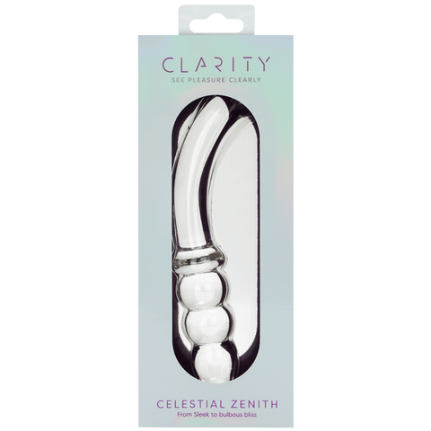 Creative Conceptions Dual Ender Celestial Zenith Glass Dildo - Glass Sex Toys