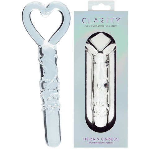 Creative Conceptions Heras Caress Borosilicate Glass Dildo - Glass Sex Toys