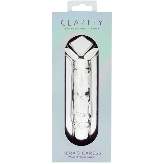 Creative Conceptions Heras Caress Borosilicate Glass Dildo - Glass Sex Toys