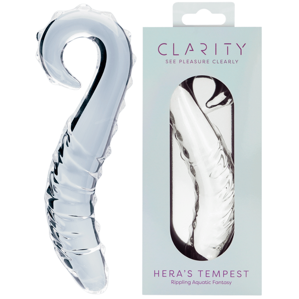 Creative Conceptions Heras Tempest 5.5 Inch Glass Dildo - - Glass Sex Toys