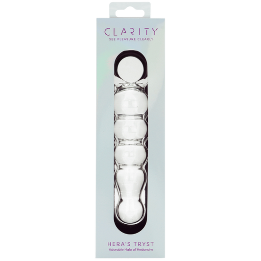 Creative Cocneptions Heras Tryst 4.9 Inch Glass Dildo - Glass Sex Toys