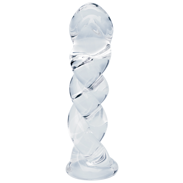 Creative Conceptions Seraphic Braid Glass Dildo - - Glass Sex Toys