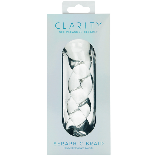 Creative Conceptions Seraphic Braid Glass Dildo - Glass Sex Toys