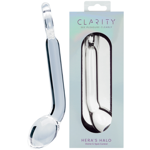 Creative Conceptions Heras Halo 6 Inch Glass Dildo - Glass Sex Toys