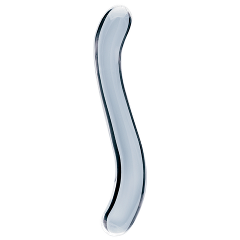 Creative Conceptions Celestial Curve Double Ender Glass Dildo - Glass Sex Toys