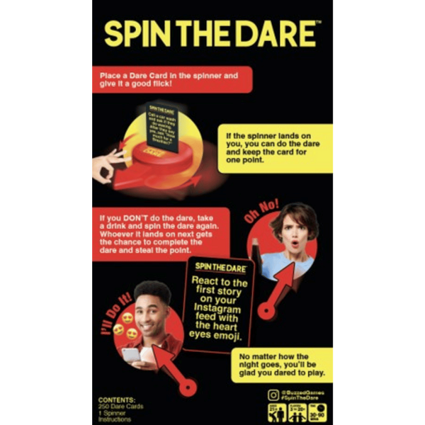 Creative Conceptions Spin The Dare Sex Card Game - Default Title - Sex Games, Coupons and Tricks