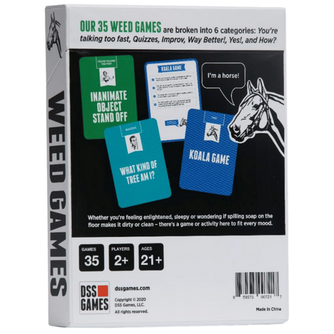 Creative Conceptions Weed Novelty Party Games - Sex Games, Coupons and Tricks