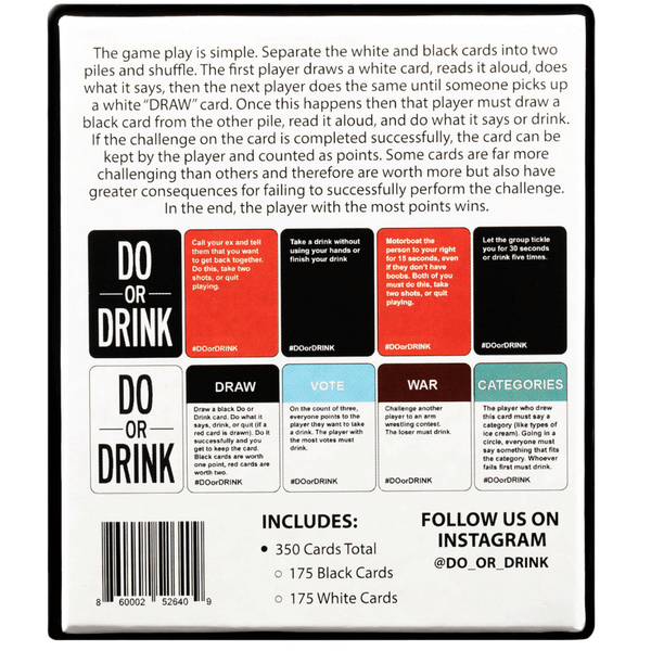 Creative Conceptions Do Or Drink Adult Sex Game - Default Title - Sex Games, Coupons and Tricks