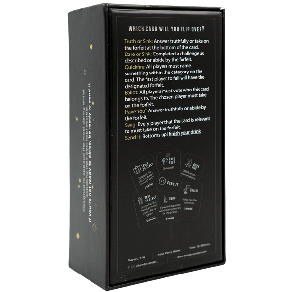 Creative Conceptions Bender Sender Adult Drinking Game - Default Title - Sex Games, Coupons and Tricks