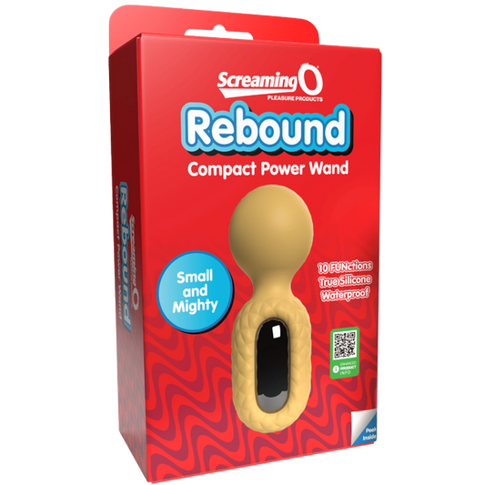 Screaming O Cuties Rebound Compact Power Wand Massager - Body Wands