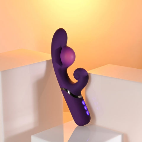 Evolved PLEASURE PUFF Rechargeable Inflatable Rabbit Vibe