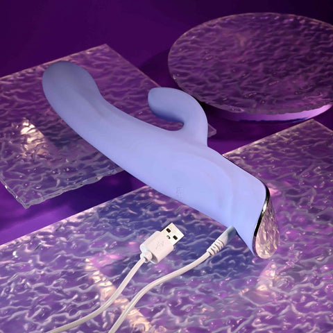 Evolved LAVENDER LOVE USB Rechargeable Rabbit Vibrator
