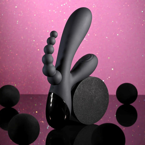 Evolved Selopa TRIPLE ACES Rechargeable Triple Stimulator Vibe