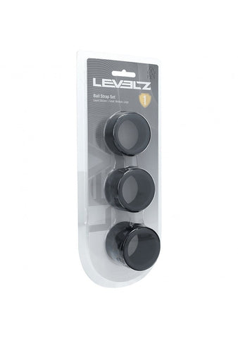 Shots LEVELZ Liquid Silicone Ball Strap Set of 3 Sizes