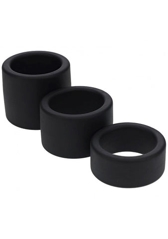 Shots LEVELZ Liquid Silicone Ball Strap Set of 3 Sizes