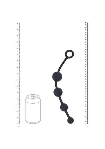 Shots LEVELZ Curved Silicone Anal Play Beads