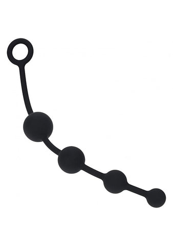 Shots LEVELZ Curved Silicone Anal Play Beads
