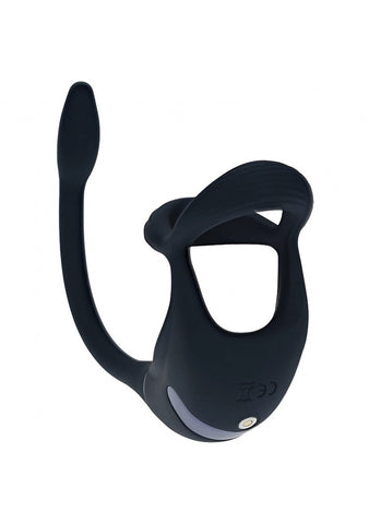 LEVELZ Vibrating TriO Cock Ring with Prostate Stimulator