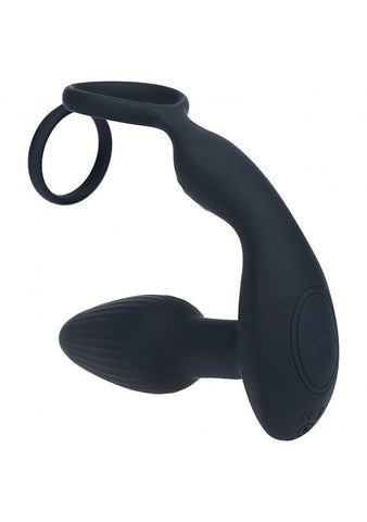 LEVELZ Dual Vibrating Prostate Stimulator with Cock Ring