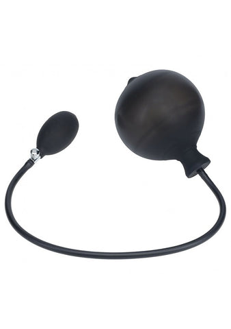 Shots LEVELZ Ribbed Silicone Inflatable Anal Plug
