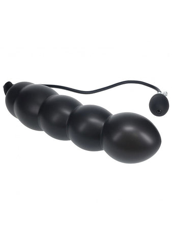 Shots LEVELZ Beaded Inflatable Silicone Anal Plug