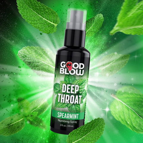 XR Brands Good Blow Deep Throat Spray Spearmint 59 ml