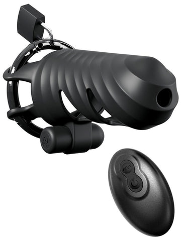 Fantasy C-Ringz Remote-Controlled Vibrating Cock Blocker