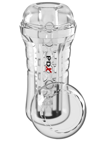 PDX Elite ViewTube See-Thru EZ-Grip Stroker
