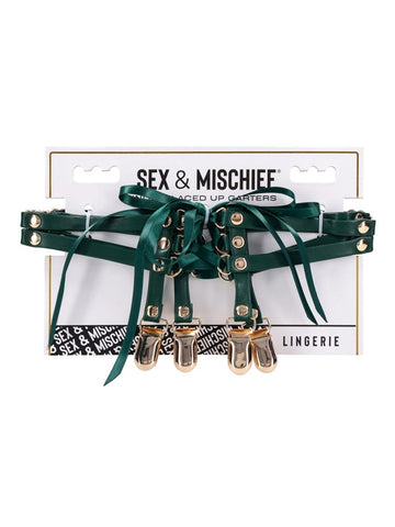 Sportsheets Indica Laced Up Bondage Garters